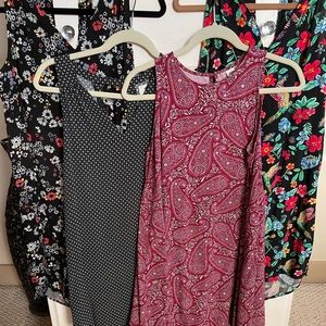 Lot of 4 Old Navy dresses